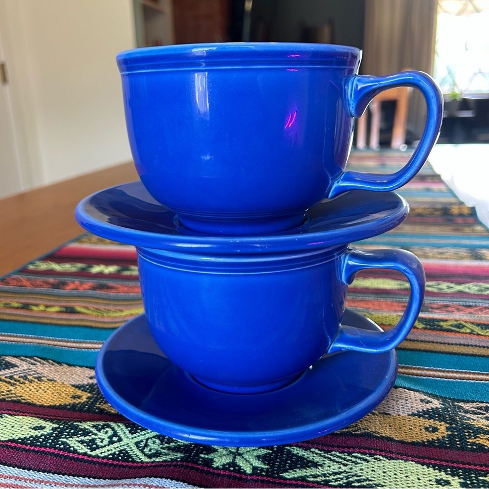 Homer Laughlin soup bowl and plate set